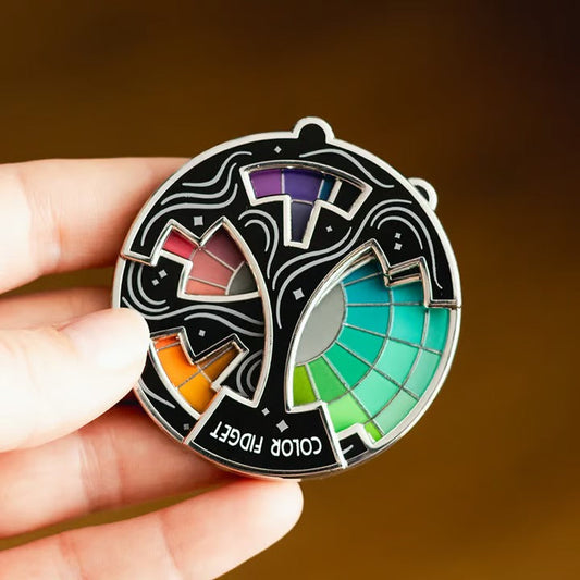 SpinPin™ — Unleash a Rainbow of Creative Sparks with Every Twist
